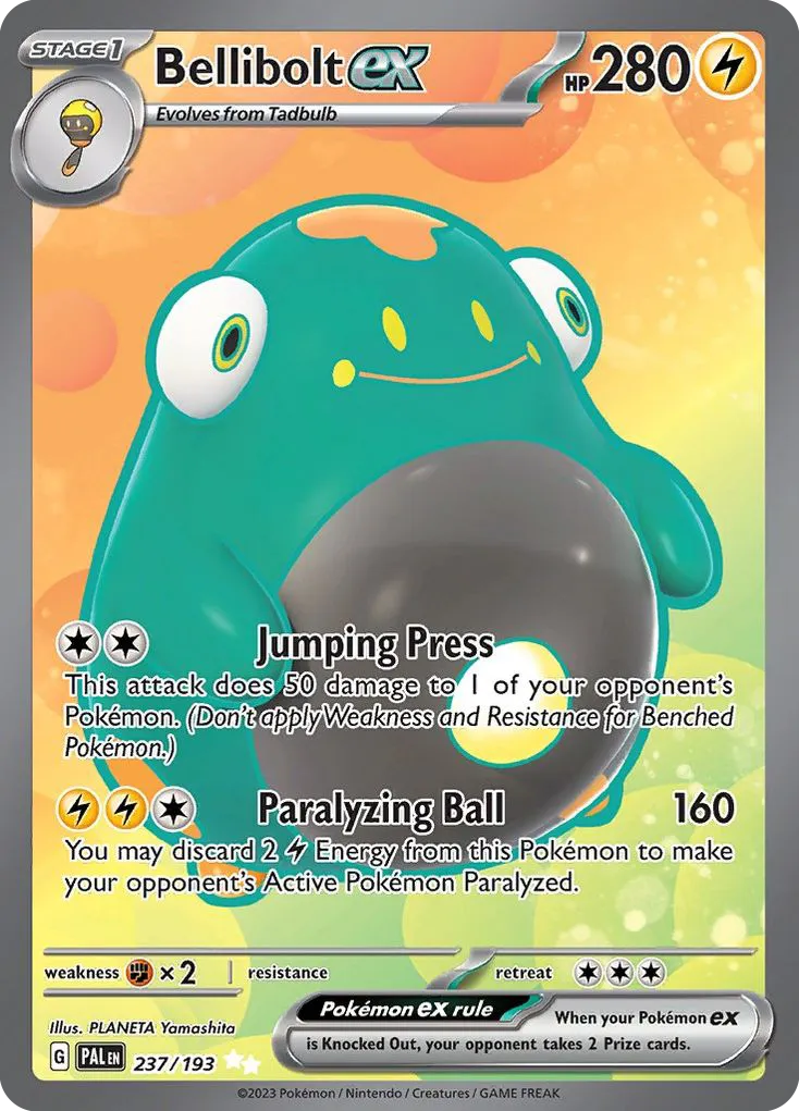 Bellibolt ex card image