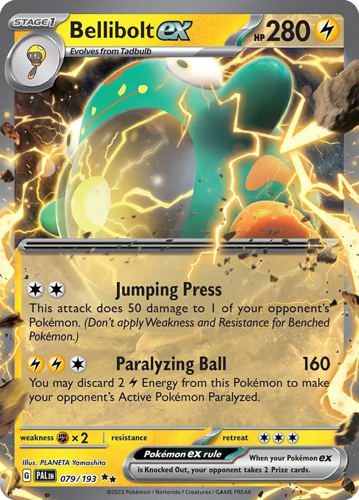 Bellibolt ex card image