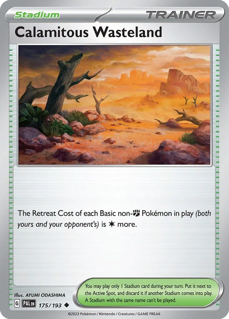 Calamitous Wasteland card image