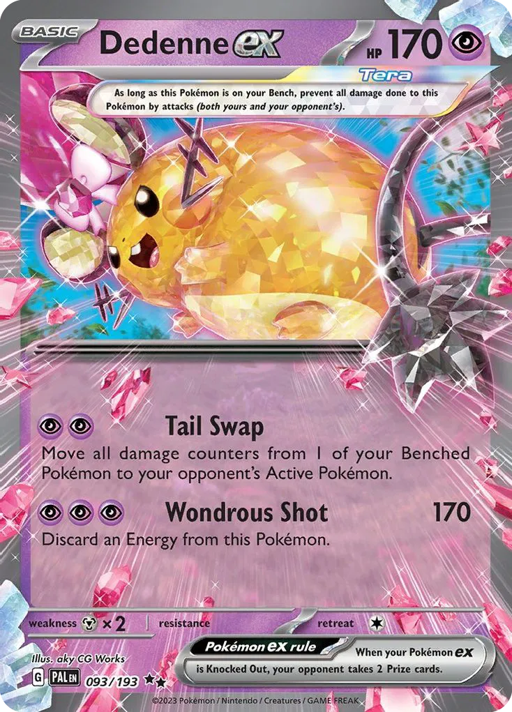 Dedenne ex card image