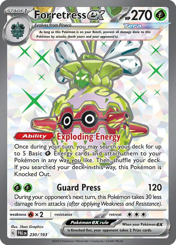 Forretress ex card image