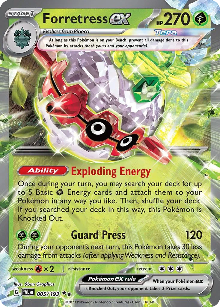 Forretress ex card image
