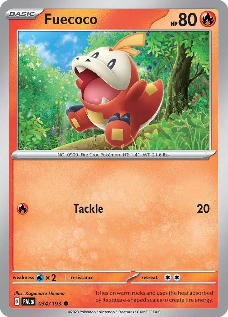 Fuecoco card image