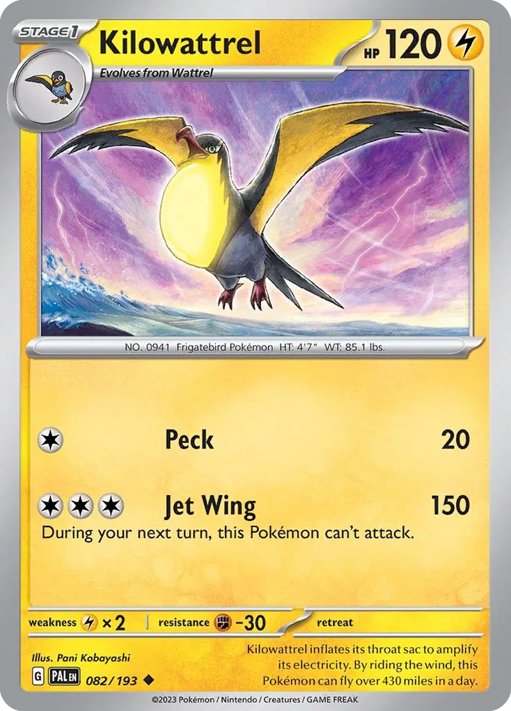 Kilowattrel card image
