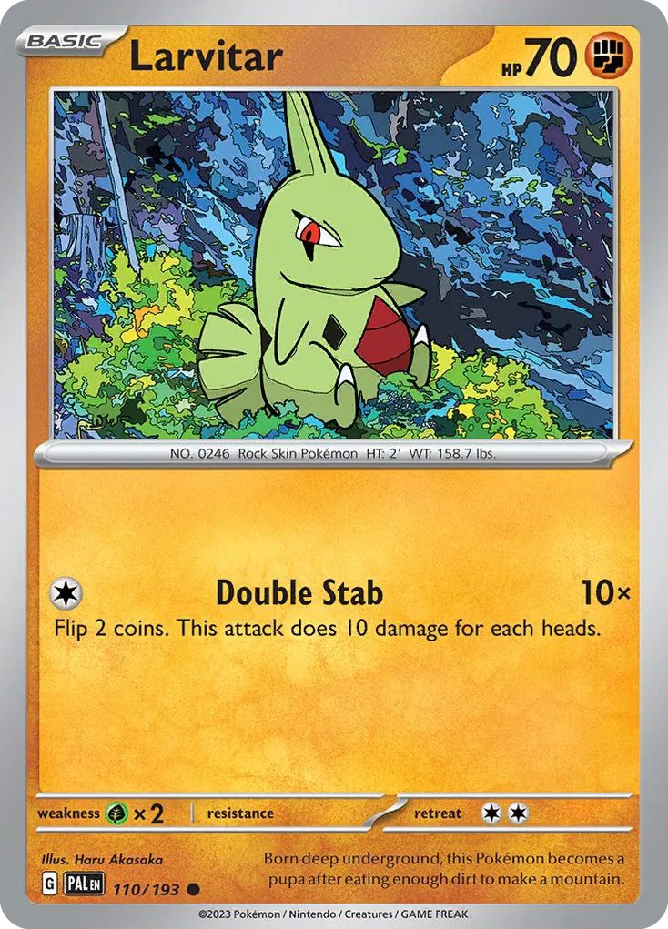 Larvitar card image