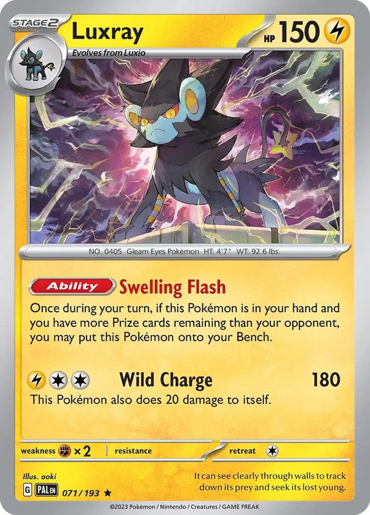 Luxray card image