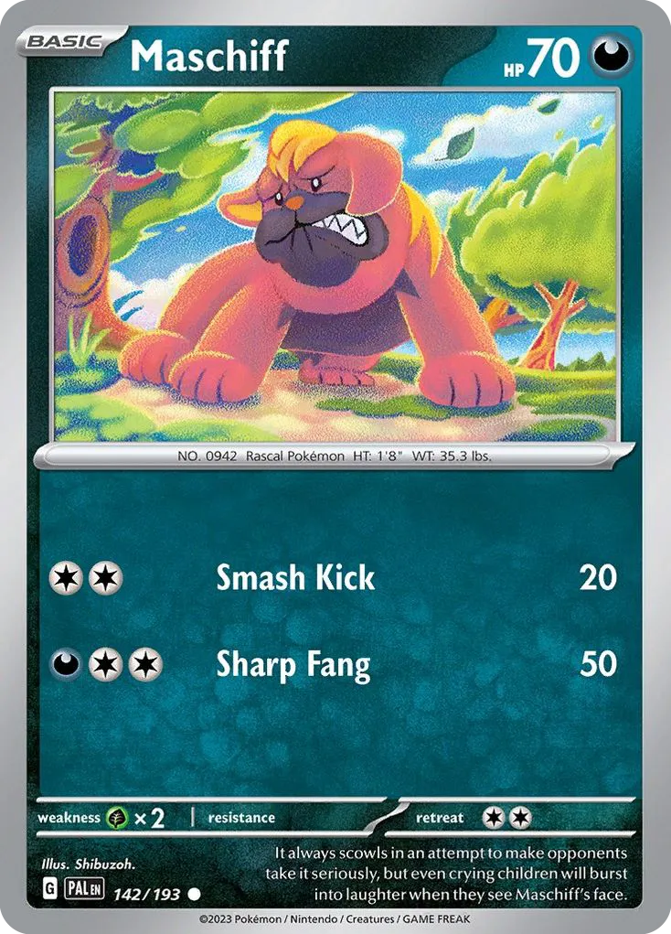 Maschiff card image