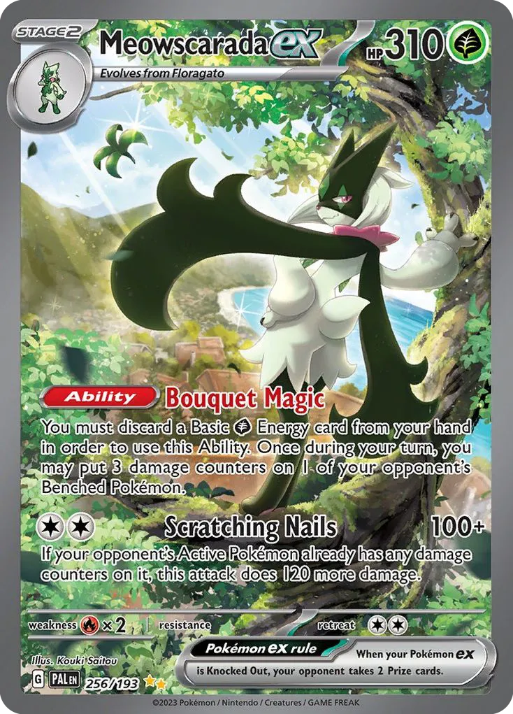 Meowscarada ex card image