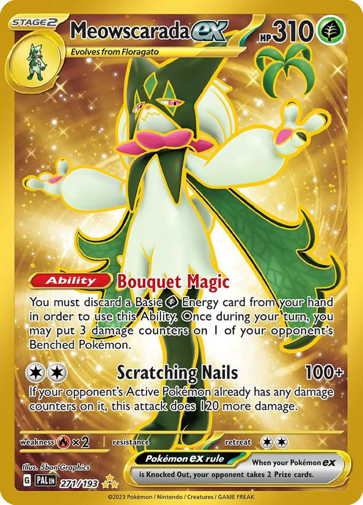 Meowscarada ex card image