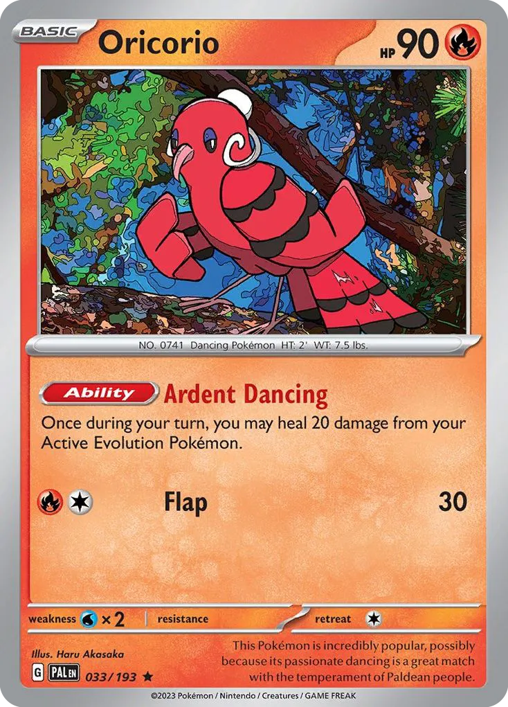 Oricorio card image