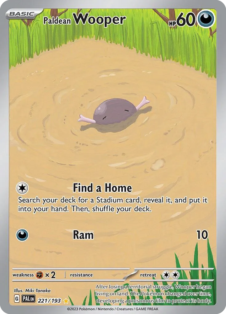 Paldean Wooper card image