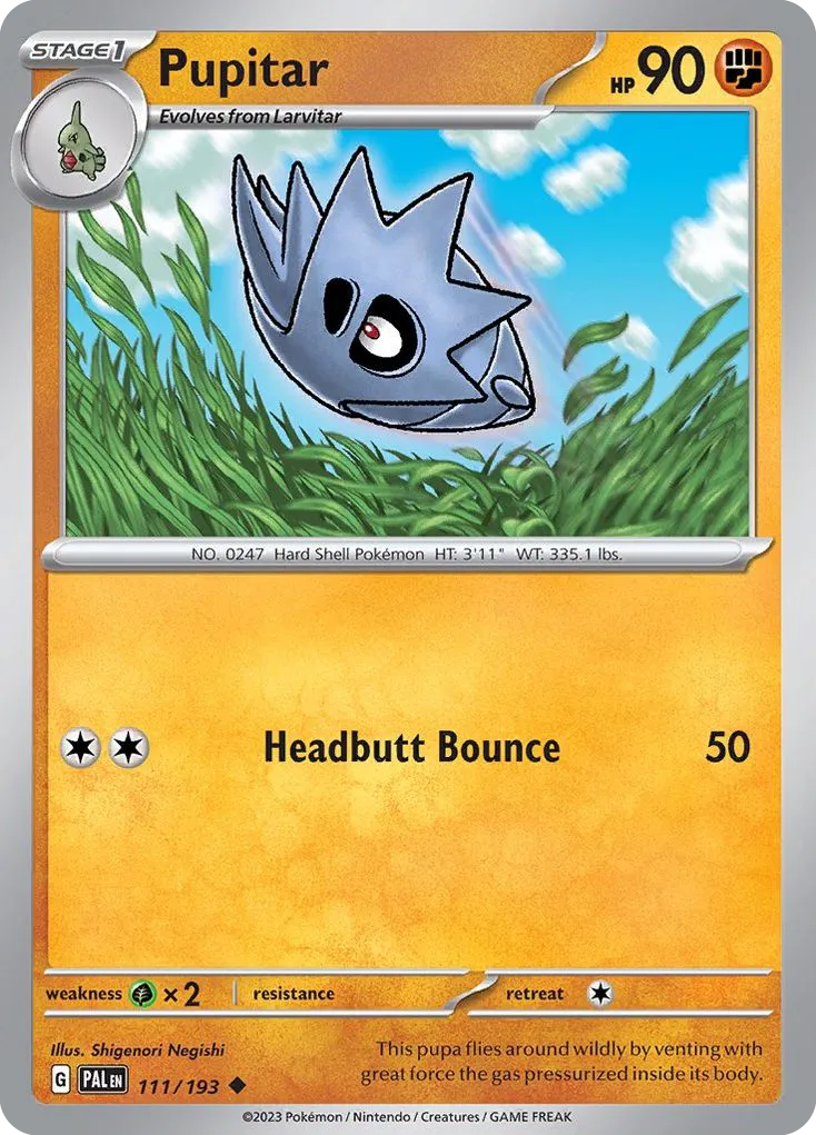 Pupitar card image