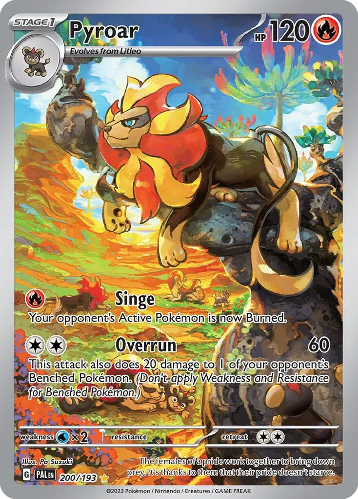 Pyroar card image