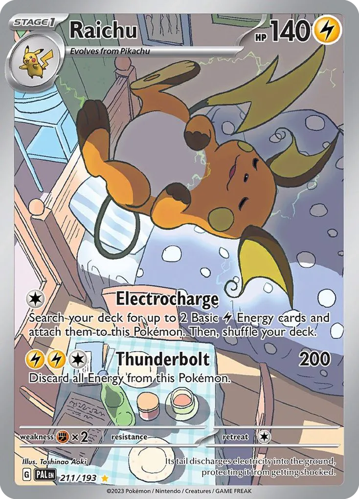 Raichu #211 card image
