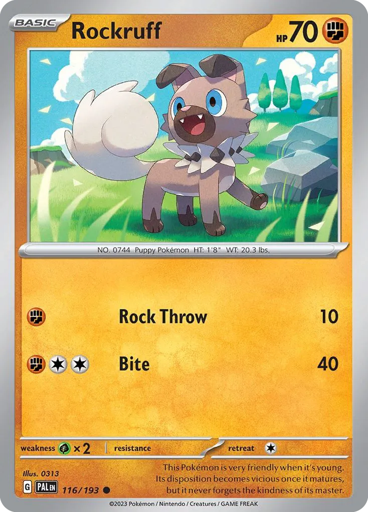 Rockruff card image
