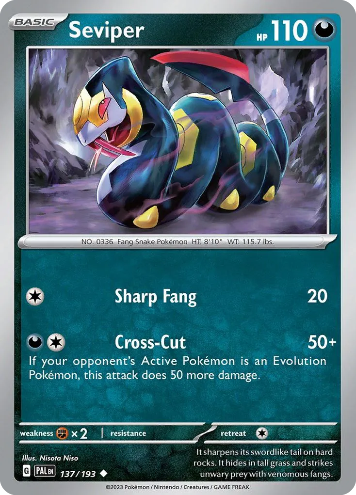 Seviper card image