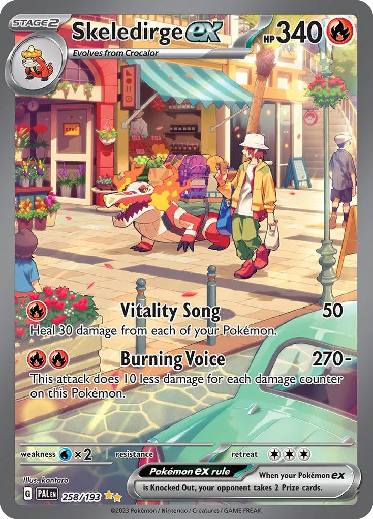 Skeledirge ex card image