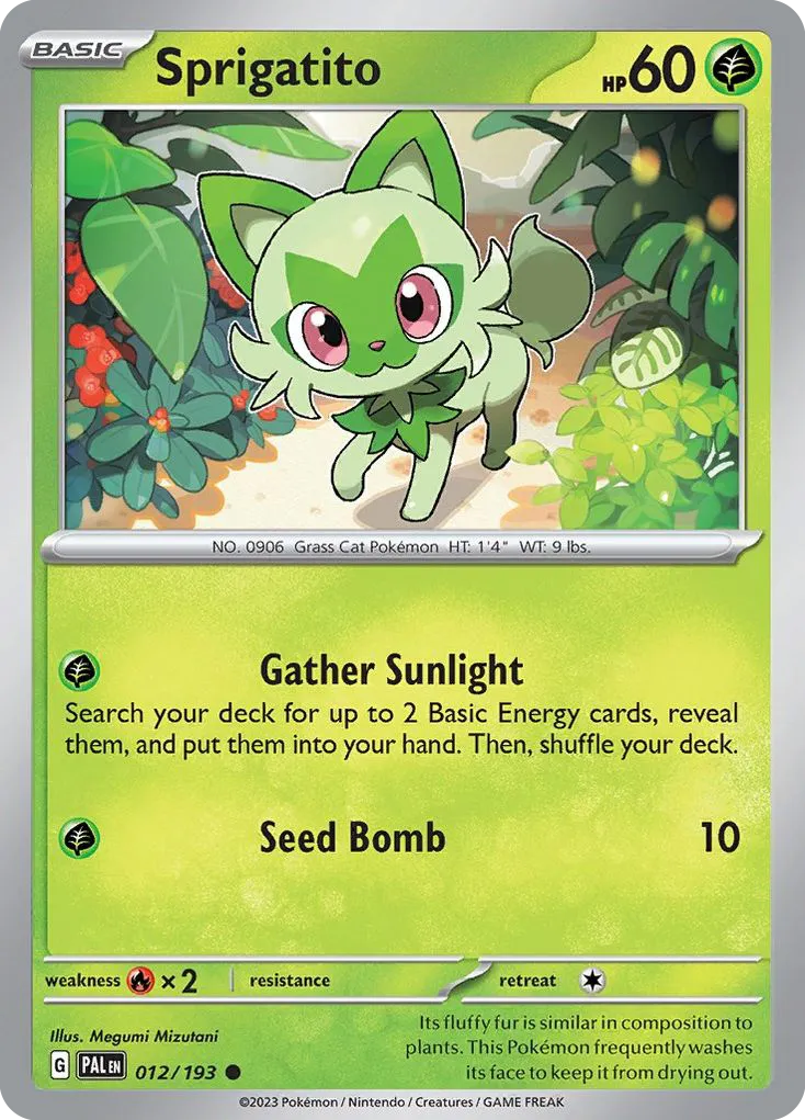 Sprigatito card image