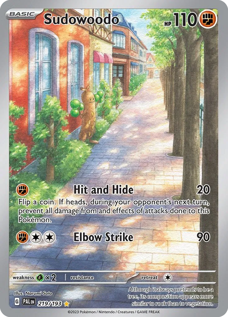 Sudowoodo card image