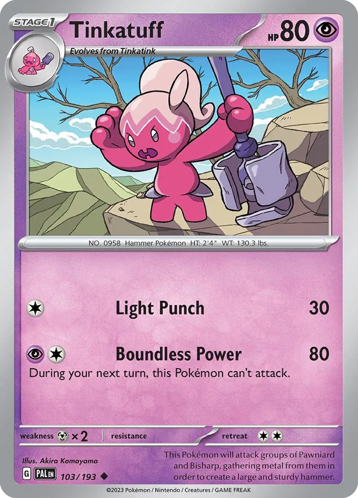 Tinkatuff card image