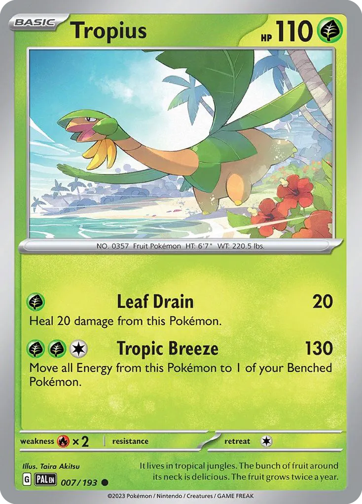 Tropius card image