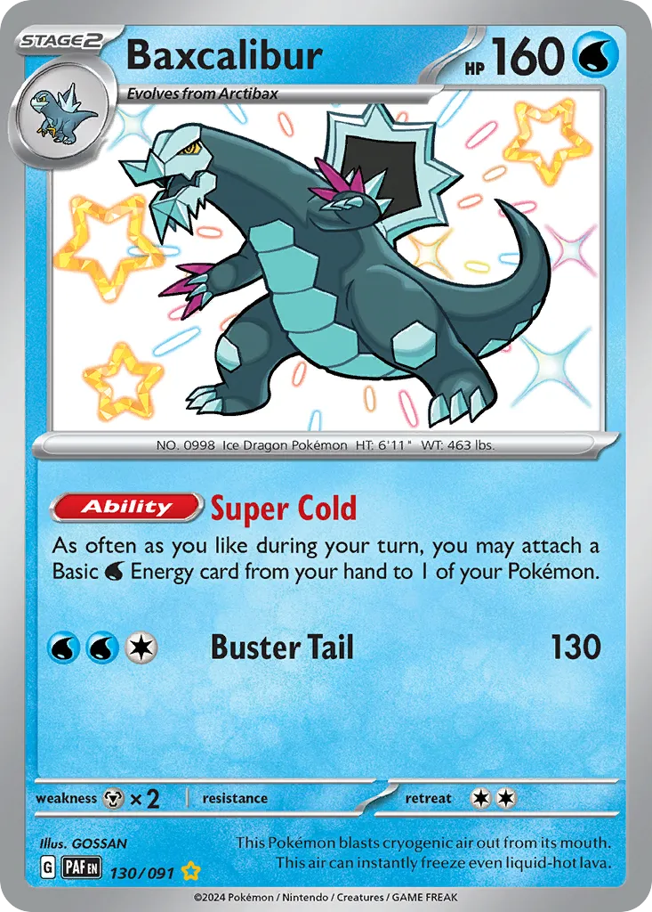 Baxcalibur card image