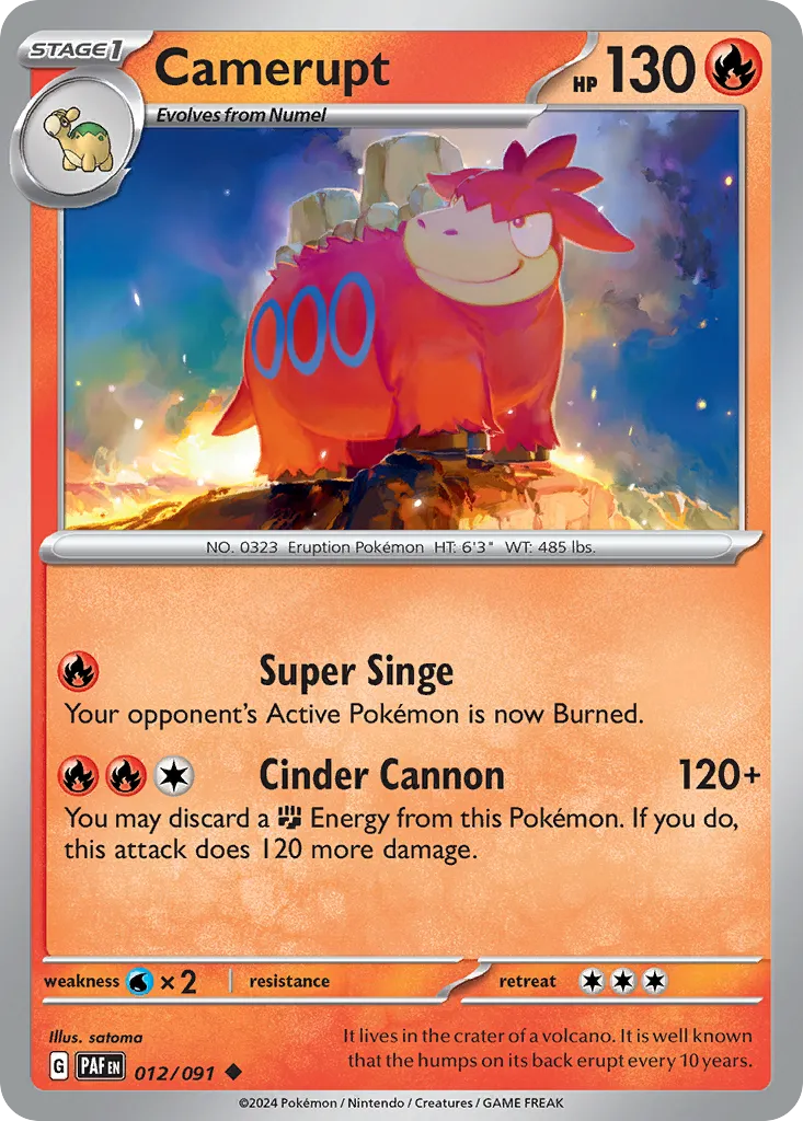 Camerupt card image