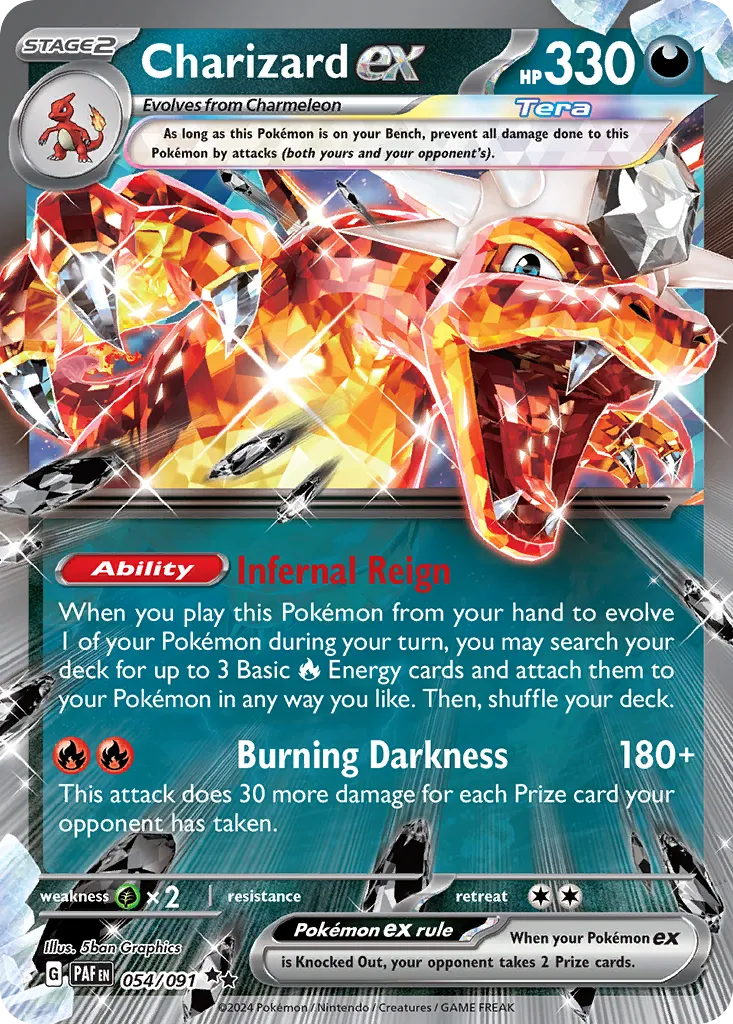 Charizard ex card image