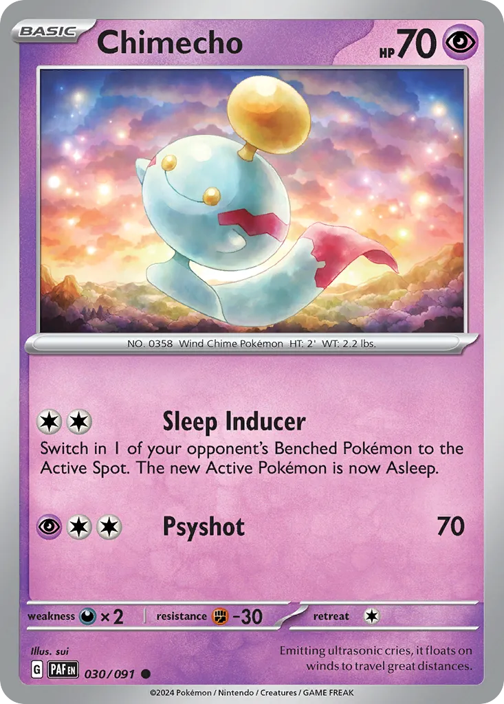 Chimecho card image