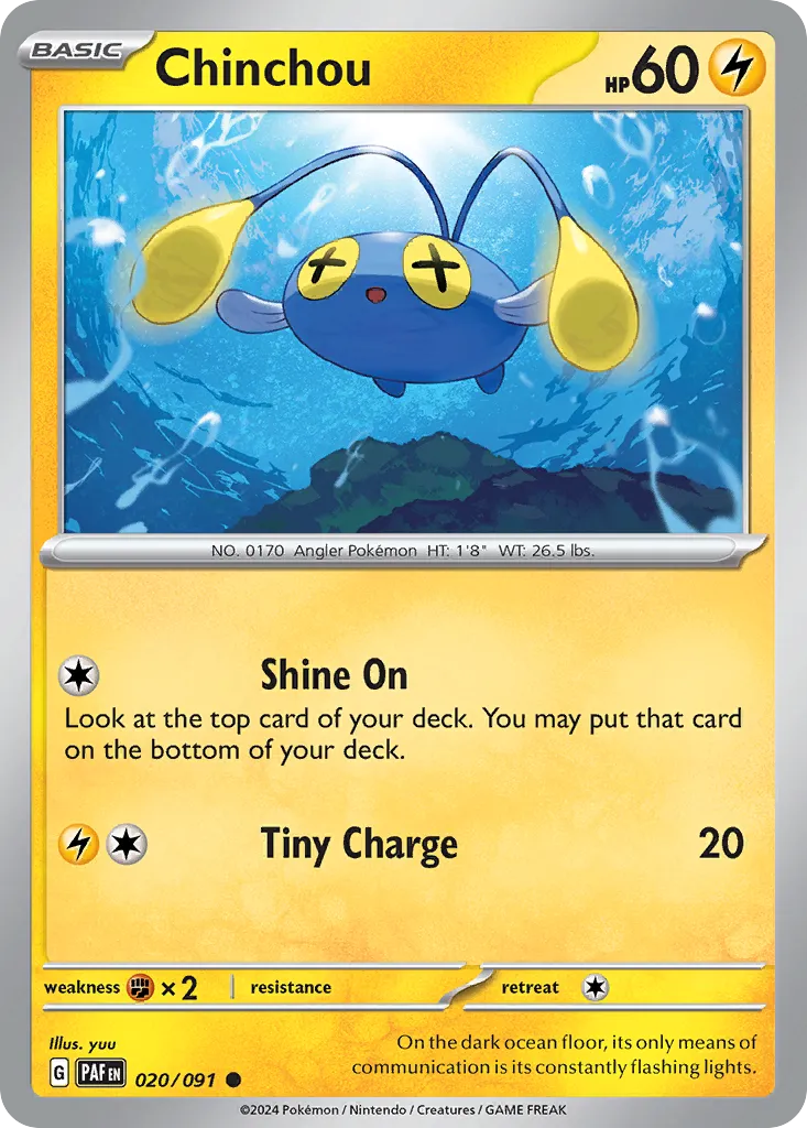 Chinchou card image