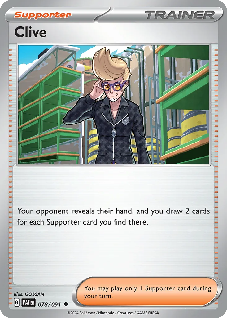 Clive card image