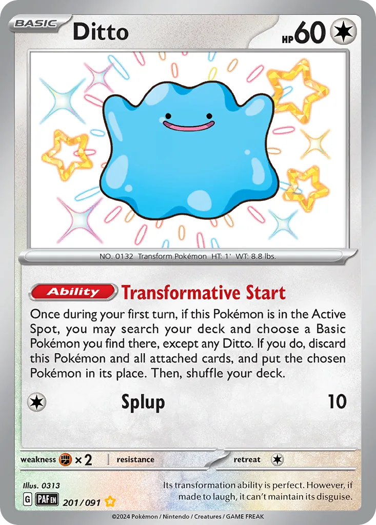 Ditto #201 card image