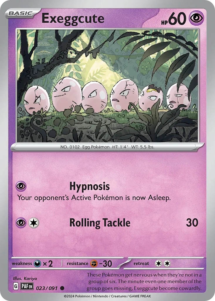 Exeggcute card image