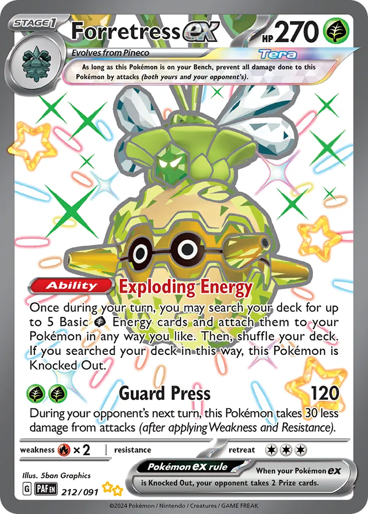Forretress ex card image
