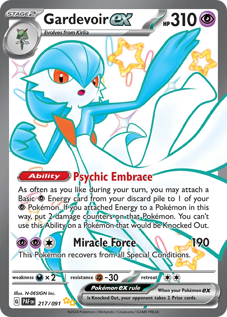 Gardevoir ex card image
