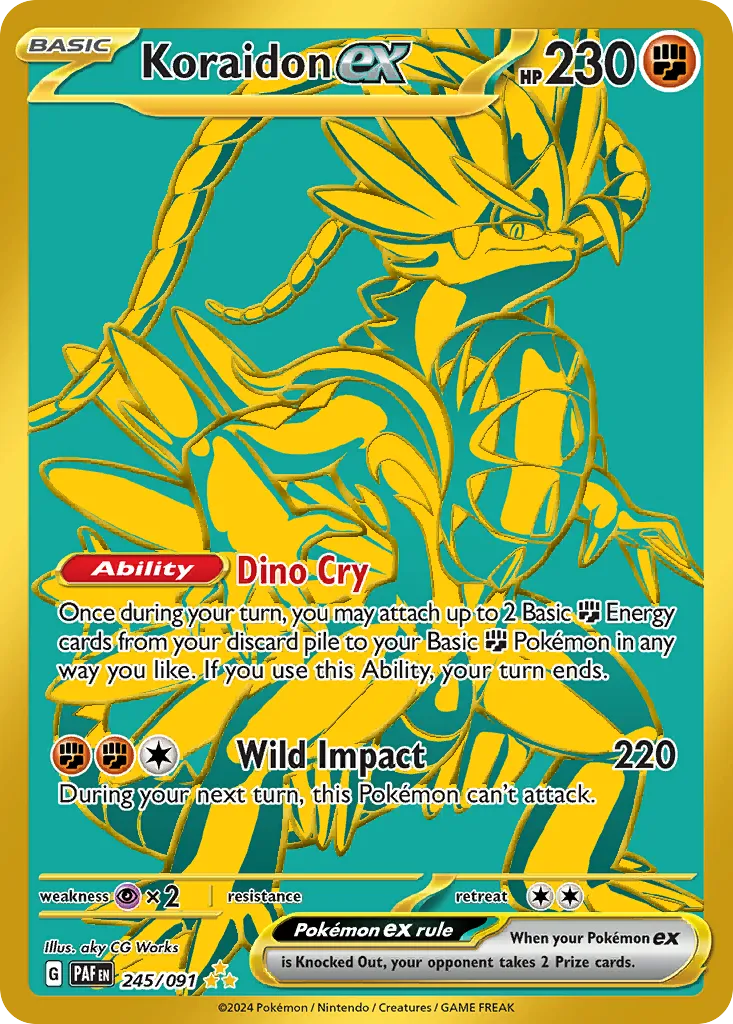 Koraidon ex card image