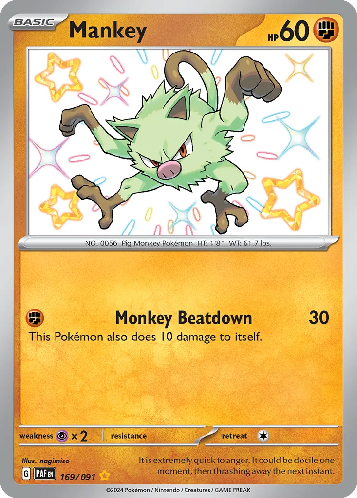 Mankey card image