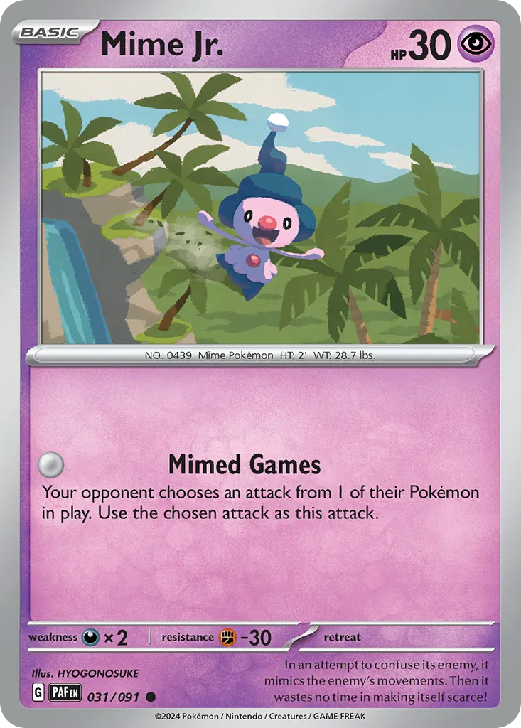 Mime Jr. card image