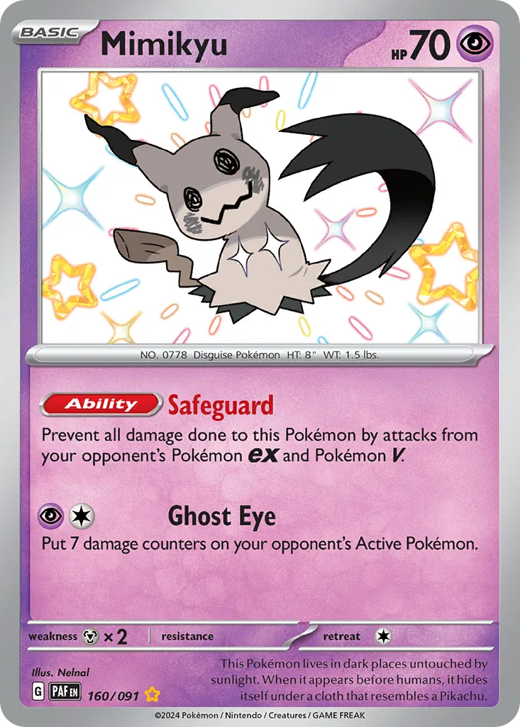 Mimikyu #160 card image