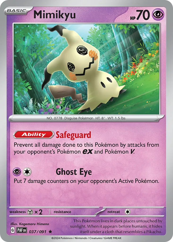 Mimikyu card image