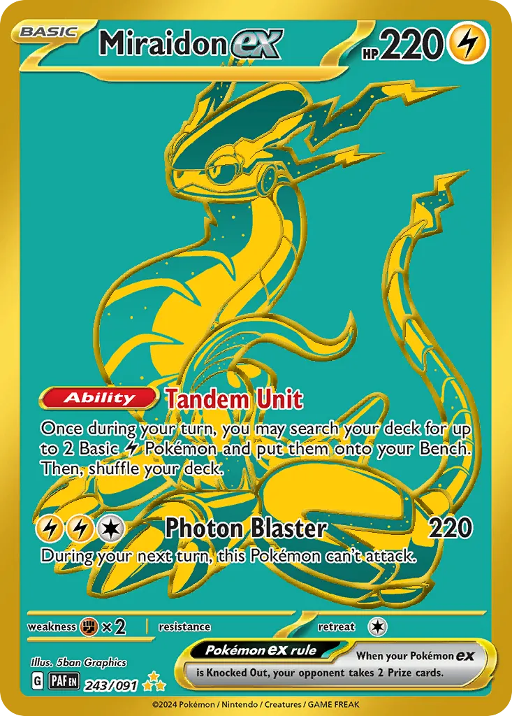 Miraidon ex card image
