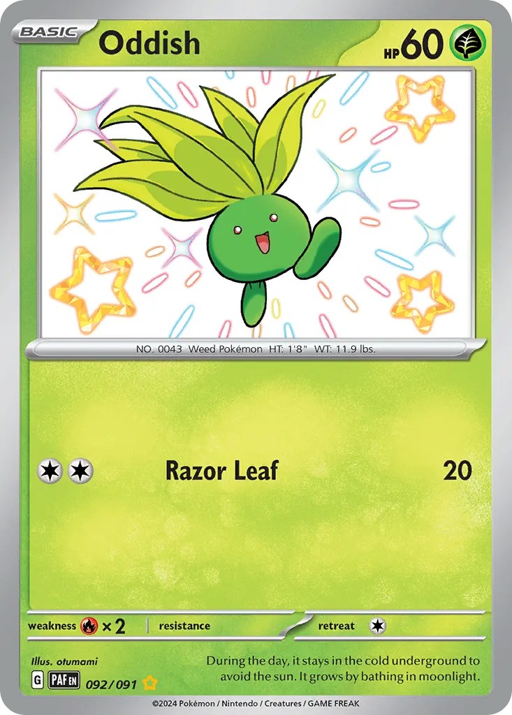 Oddish card image