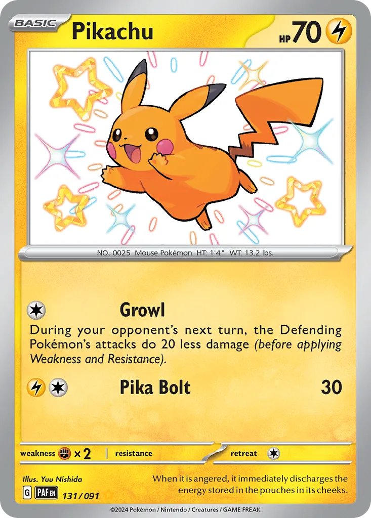 Pikachu #131 card image