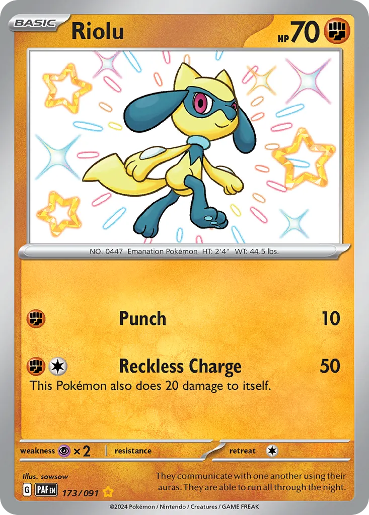 Riolu card image