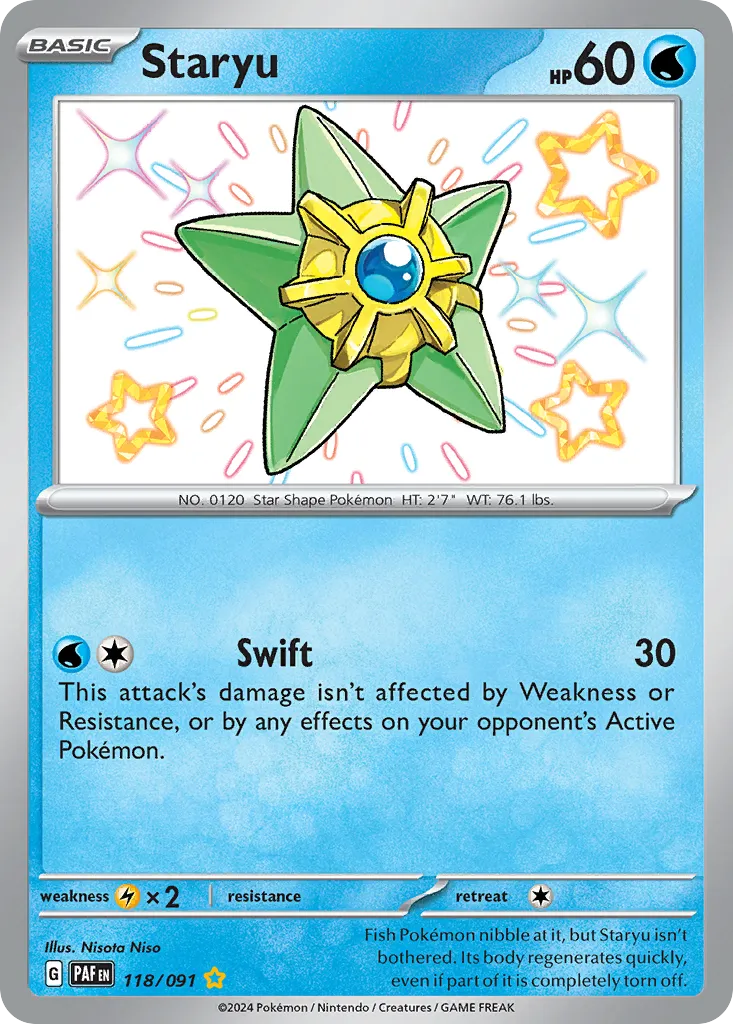 Staryu card image