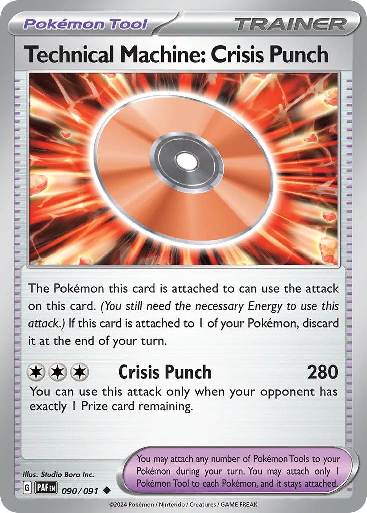 Technical Machine: Crisis Punch card image