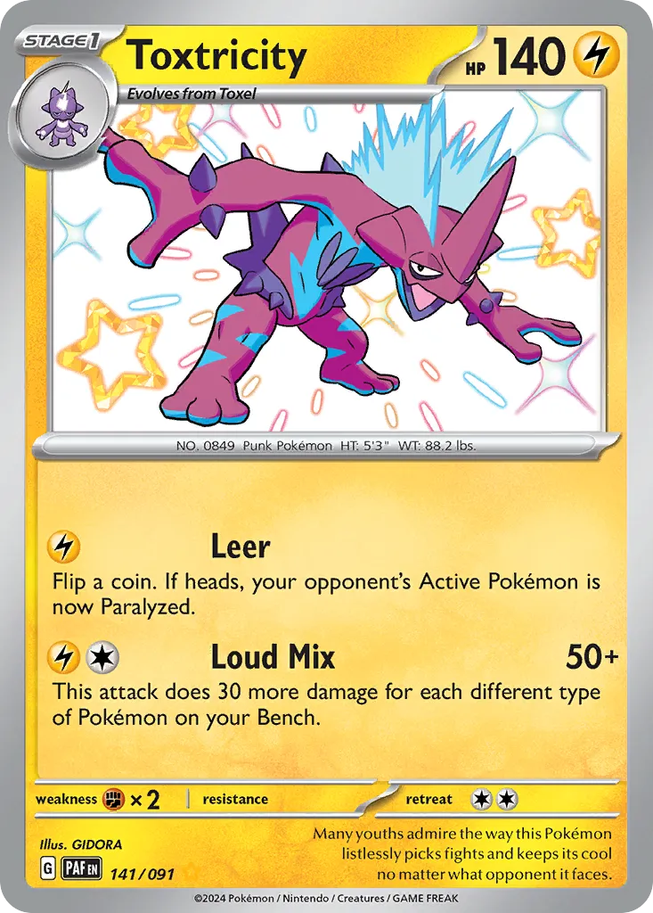 Toxtricity card image