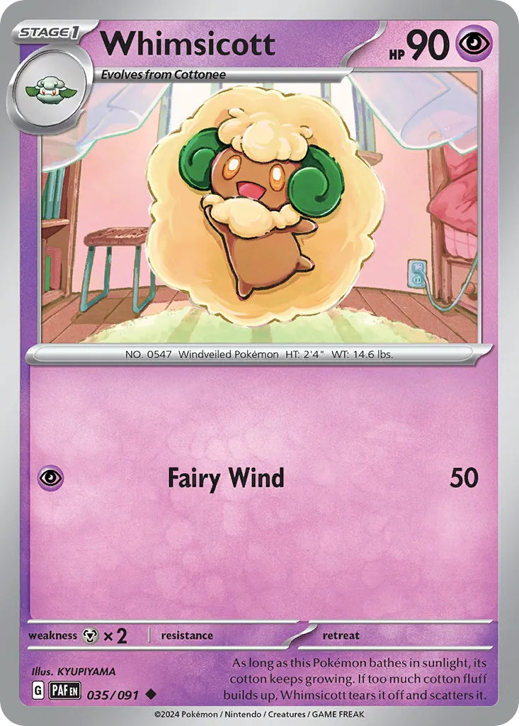 Whimsicott card image