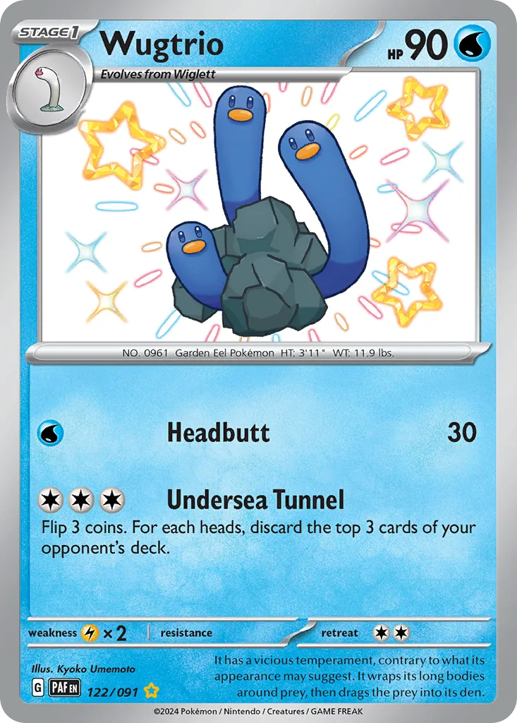 Wugtrio card image