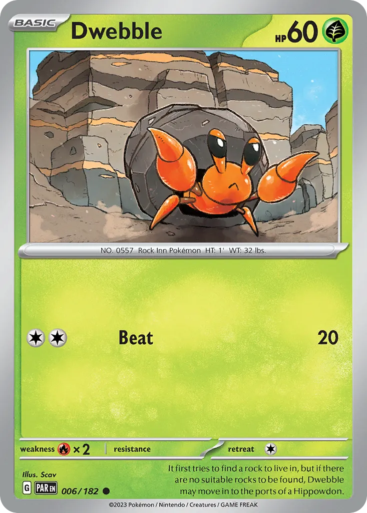 Dwebble card image